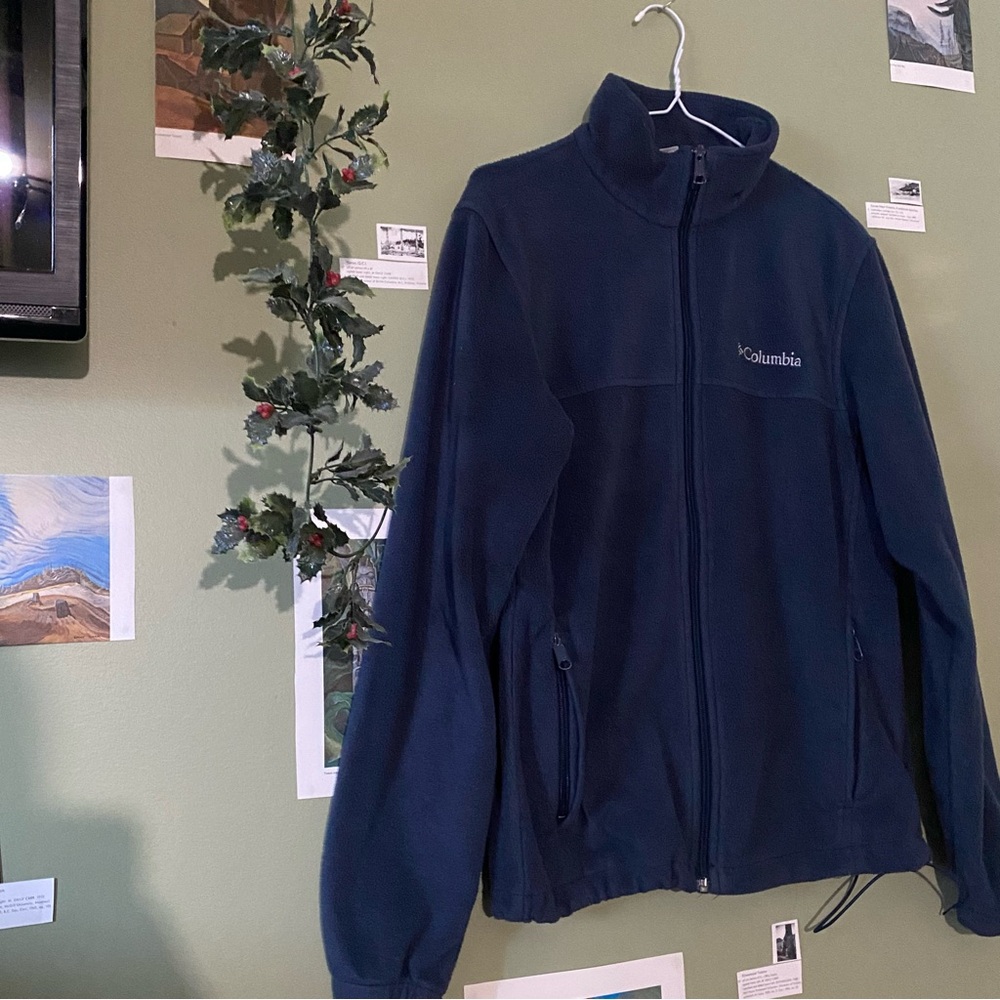 Columbia Blue Fleece Jacket